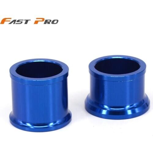 CNC Billet Front Wheel Hub Axle Spacers For YAMAHA YZ125 YZ250 2002-2007 YZ250F YZF250 2002-2006 YZ450F YZF450 2003-2007