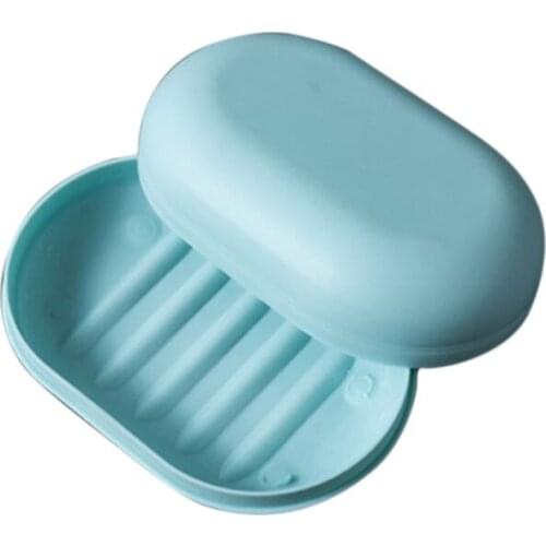 L9BE Travel Soap Box Camping Portable Container Hiking Soap Holder Dish Case Home Shower Bathroom Storage Organizer