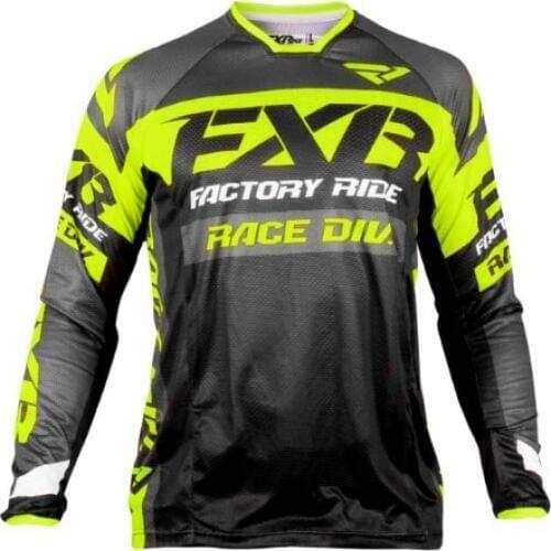 DH Motocross MX FXR Long Sleeve MTB Jersey Cross-country Motorcycle Riding Downhill Jersey mtb jersey motocross
