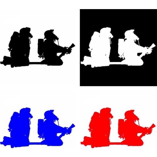 Personality Stickers SuperRide Cartoon Fireman Firefighter Pattern Night Reflective PET Funny Car Sticker Decal Vinyl KK PVC