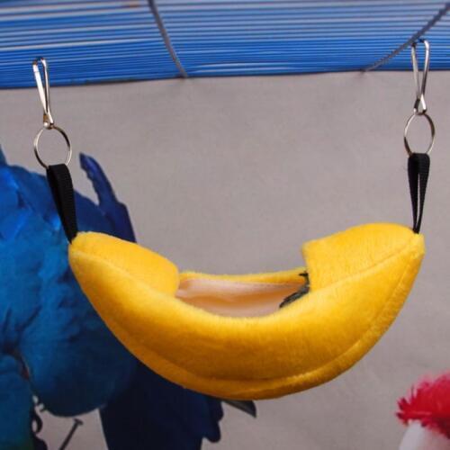 Small Pet House Boat Shape Parrot Rat Hammock Hanging Beds Hamster Nest