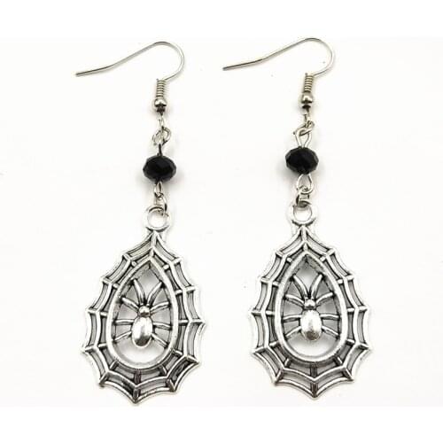 New European and American Halloween Earrings ,Spider earrings ,Earrings for women