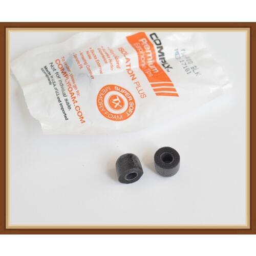 2 Pcs Original Ear Foam Tips TX400 Comply Soft In Ear Earphone Headphone Noise Isolation Enhanced Bass Sponge Eartips