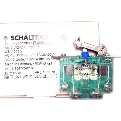Original schaltbau micro switch S847 W2A2B178LC Brand new and original