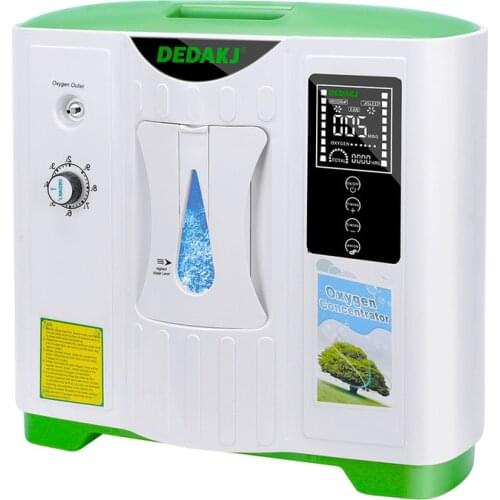 DEDAKJ DE-2A 2L-9L Portable Oxygen Concentrator Low Operating Noise Oxygen Generator Home Care Oxygene Machine