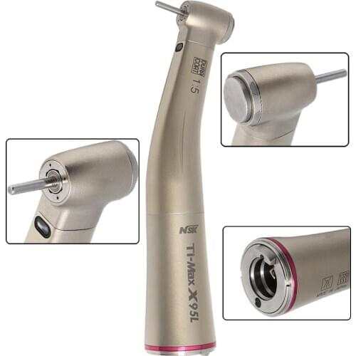 Dental Contra Angle Handpiece 1:5 Increasing Air Turbine Inner Water Dental Handpiece Ti-Max Style