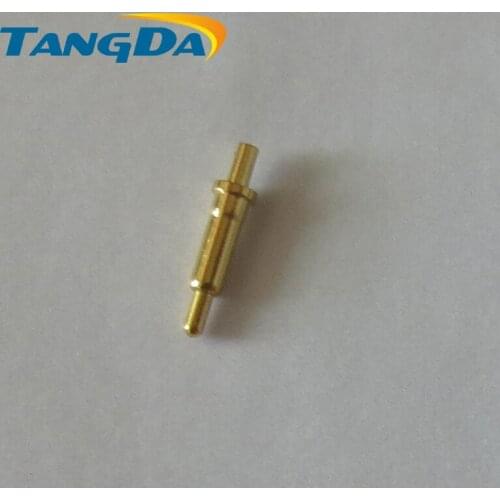 Tangda DHL/EMS D2*8.5mm+2mm tail 1K PCS pogo pin connector Battery spring 1P Through Hole 1.2A