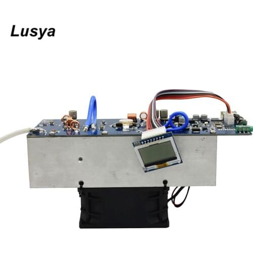 150W Stereo RF FM transmitter amplifier 76M-108MHz frequency with Fan and antenna Radio Station module DC 48V I3-008