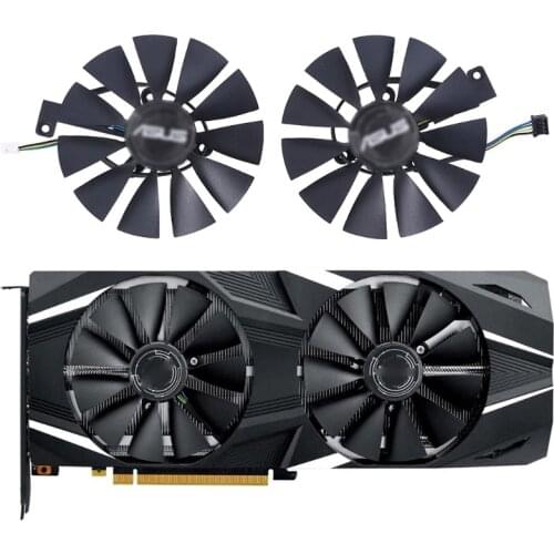 87mm T129215SH FDC10U12S9-C 4Pin RTX 2060 2070 2080 DUAL Advanced OC Fans For -ASUS GeForce RTX2080 RTX2070 GAMING Card Fan