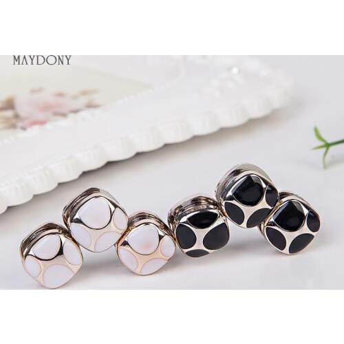 XT105 fashion headwear scarf magnet brooch Bow tie hijab clips