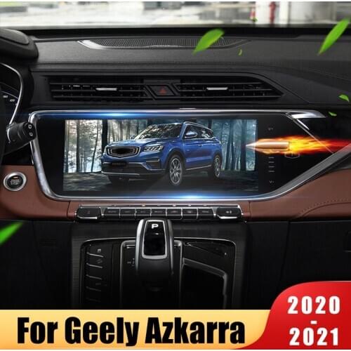 For Geely Azkarra Boyue PRO 2020 2021 Tempered Glass Car Navigation Screen Protector LCD Touch Display Film Sticker Accessories