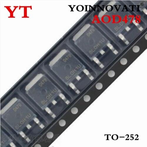 20pcs/Lot AOD478 D478 TO-252 IC