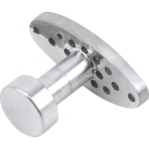 4pcs Automotive Sheet Metal Depression Repair Device Pull Cap Gasket Silver Aluminum Alloy Depression Auto Repair Gasket