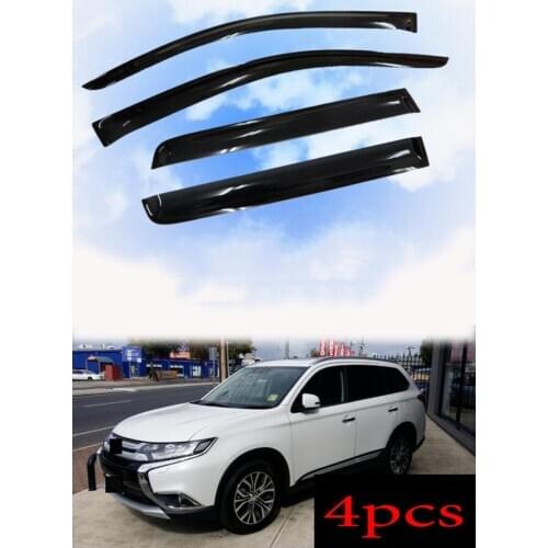 Fit For Mitsubishi Outlander 2013-2019 High quality Window Visor Vent Shade Rain Guard Door Visor 4pcs