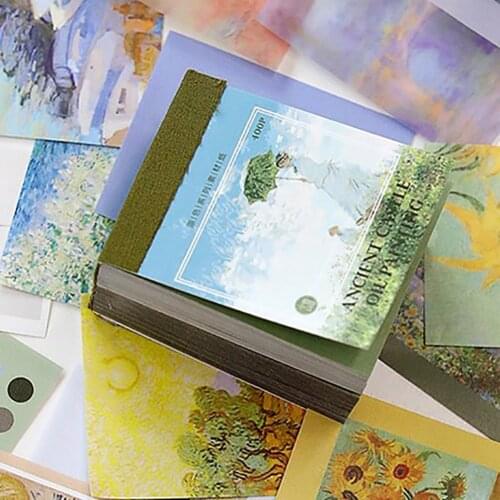 400 Sheets Primary Color Series Sulfuric Acid Paper Material Paper DIY Scrapbook Photo Album Diary Decoration Stationary