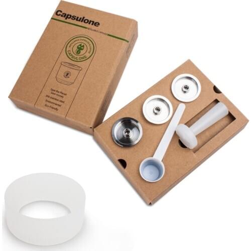 Capsulone/fit for illy coffee Machine maker/STAINLESS STEEL Metal Refillable Reusable capsule fit for illy cafe capsule pod