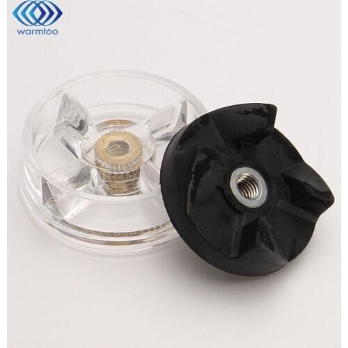 Black/Transparent Base Gear And Rubber Gear Replacements Spare parts For Magic Bullet Plastic Rubber Durable