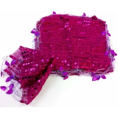 Fuchsia 10'lu Game To the Funs Halay Be Napkin Sequin Sequined хна для мехенди henna bride veil welon