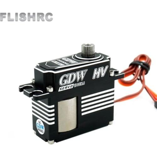 GDW DS595MG Medium Digital Metal Locked Rudder Servo RC Helicopter Tail Servos Fit 380 400 500 520 550