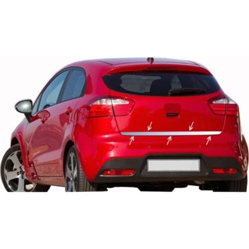 Kia Rio 3 For Chrome Luggage Bottom Slat 2011 And Post