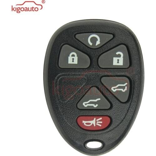 Kigoauto OUC60270 OUC60221 Remote car key fob 6 button 315mhz for Cadillac Escalade for Chevrolet Tahoe Suburban GMC Yukon