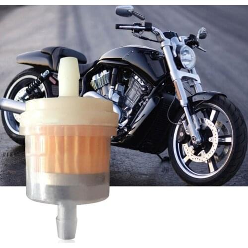 80% Hot Sell 10Pcs 1/4 Inch 6-7mm Motorcycle Scooter Hose Inline Gas Fuel Gasoline Filter