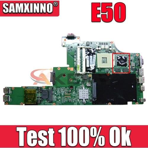 Akemy for Lenovo Thinkpad E50 Laptop Motherboard 63Y1602 04W4461 DA0GC6MB8H0 MAIN BOARD HM55 PGA989 DDR3 free cpu