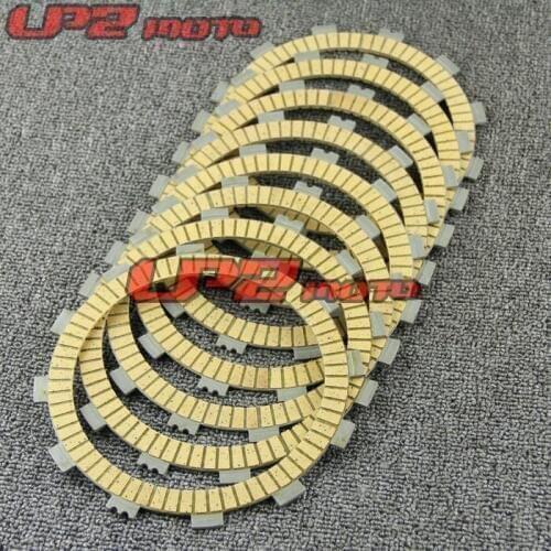 For YAMAHA XVZ1200 1983-1989 XVZ1300 1986-2013 Paper Based Clutch Friction Kit Disc Plates Set Motorbike Parts Accessories