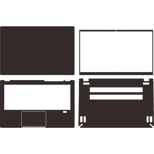 KH Carbon fiber Laptop Sticker Skin Decals Cover Protector Guard for Acer S3X 14"