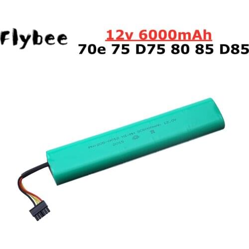 12v 6000mAh Ni-MH Battery for Neato Botvac D Series & Neato Botvac 70e 75 D75 80 85 D80 D85 Vacuum Cleaner Parts