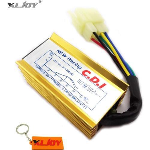 XLJOY Racing AC CDI 6 Pin Ignition CDI Box For 50cc 110cc 125cc 150cc 160cc 200cc 250cc Pit Dirt Bike ATV Quad Motorcycle