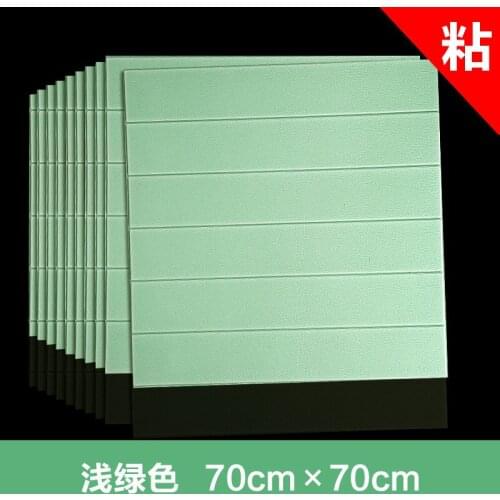 10pcs 3D Self-Adhesive Wall Sticker Marble Wallpaper Imitation Brick DIY Home Decoration Wallpaper Kidroom Kitchen Bedroom