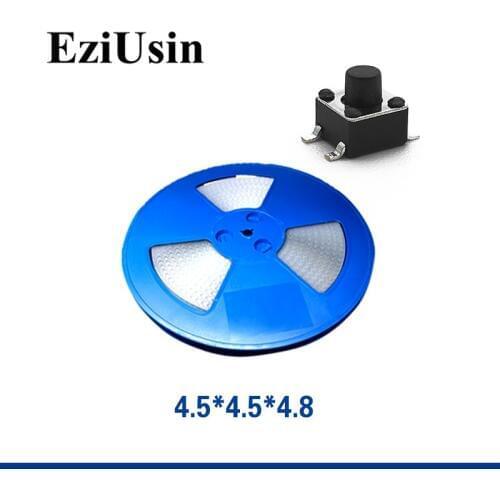 1500pcs In Tape One Reel TS-C015 Micro keyboard Switch 4.5*4.5*4.8 Tactile Tact Push Button SMT 4.5x4.5x4.8 Switches