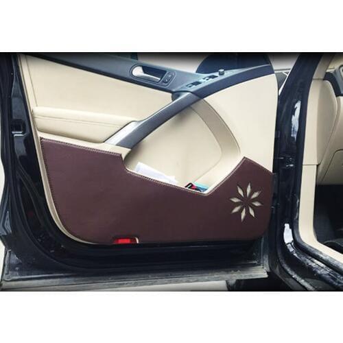 4pcs for Nissan qashqai 2016-2018 car door Anti kick pad Decoration protect