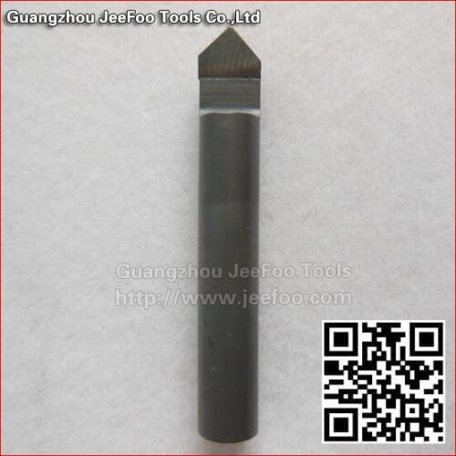 6*45Degree*1.2mm PCD CNC Carving Tools, Diamond Router Bits, Stone Engraving Bits