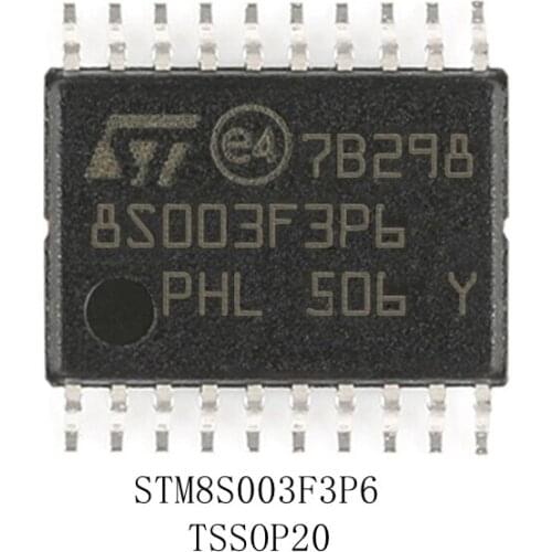 1pcs STM8S003F3P6 STM8S003 TSSOP20 IC MCU 8BIT 8KB FLASH 20TSSOP