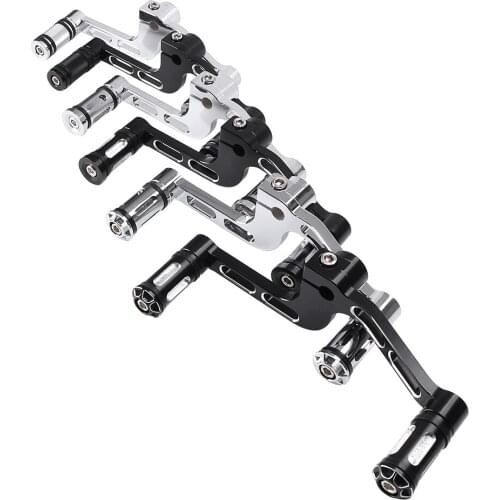 CNC Motorcycle Heel Toe Shift Lever Shifter Levers for Harley Superlow XL1200 Roadster XL 883 XL50 50th Anniversary Custom