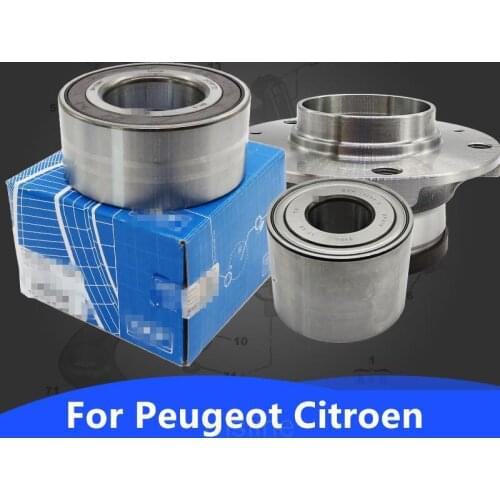 For Peugeot 307 301 308 3008 CITROEN C5 C4 C-QUATRE Elysee front wheel rear wheel bearing high quality Auto Accessories
