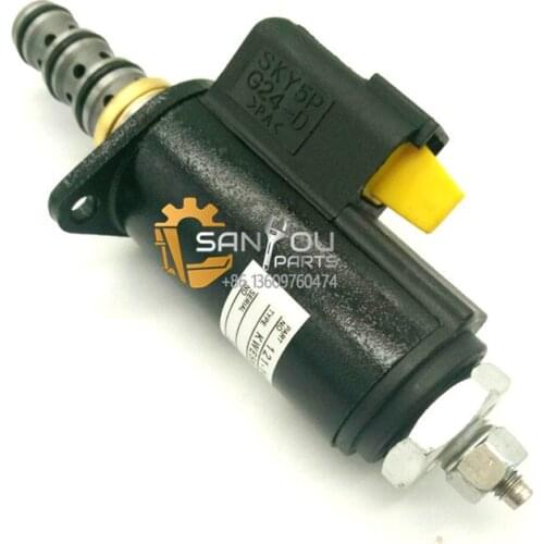 E320B E320C E320D E325B 121-1491 High quality 1211491 Excavator main pump solenoid valve for CAT E320B excavator