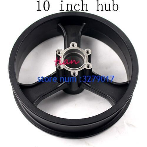 2PCS 10 Inch Electric Scooter Wheel Hub 10 Inch Aluminum Alloy Wheel Rims 10x2 10x2.125 10x2.50 10x2.25 Tires Rims