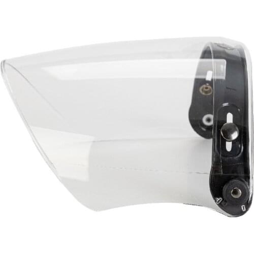 3/4 Open Face Helmet Visor Sun Shade Protector for 3-snap Retro Motorcycle Helmet Accessories