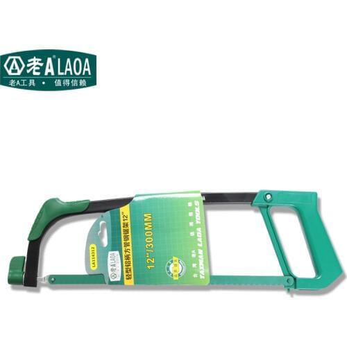LAOA New Arrival 12Inch Light Type Square Tube Aluminum Alloy Steel Saw Frame Garden Hand Saw Wonder Saw 1pcs