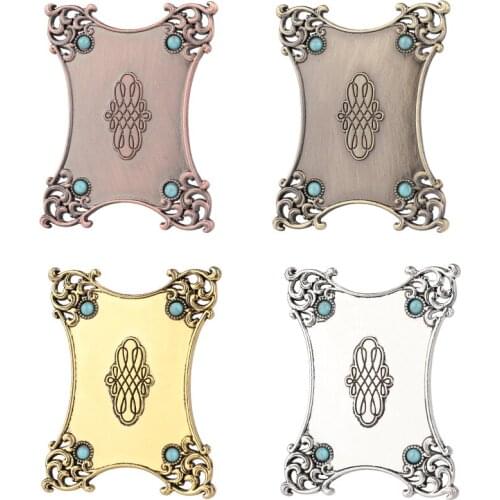 Imzay Metal Floss Bobbins DIY Craft Bobbins Thread Holder Retro Embroidery Organizer Holder For Craft Embroidery Works