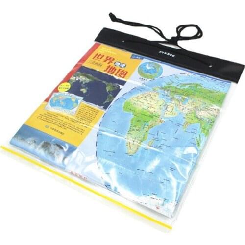 Hiking Clear Map Covers Storage Case Waterproof Dry Bag New Outdoor Camping 1Pc
