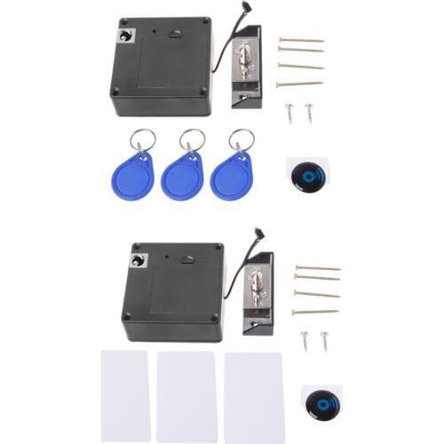 Cabinet Invisible Electronic RFID Lock Hidden Keyless Drawer Door Locks Sensor Locker Electronic Lock