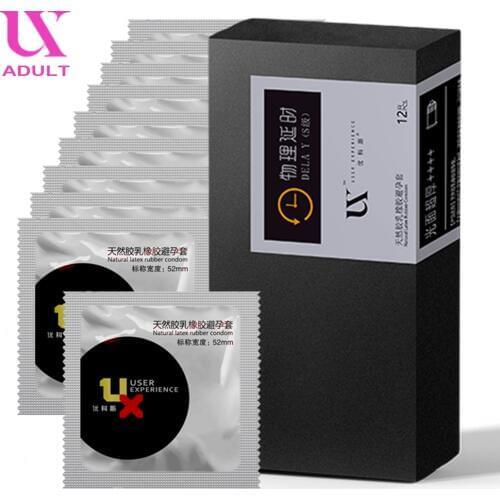 60pcs Super Thick Orgasm Condoms Physical Delay Ejaculation Condones Stimulation Penis Sleeve Sex Toys For Men