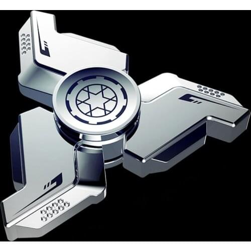 2021Bright Color Hand Spinner Stainless Steel Metal Fidget Gyro Alloy Metal Fingertip Spinner Toys for Kids Boys Relief Stress