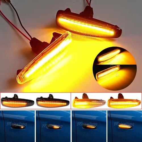 2 pieces Dynamic LED Side Marker Turn Signal Lights 8351A001 For Mistubish Lancer EVO X Outlander Sport RVR ASX Mirage 2014