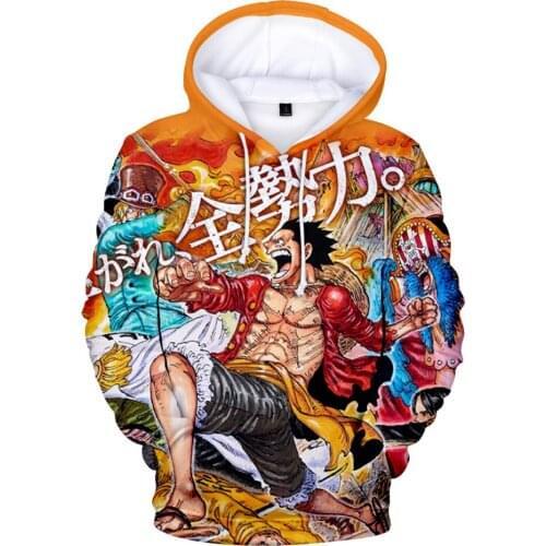 2020 Hot Sale Anime 3D Printed Hoodies One Piece Hoodie Men Sweatshirt Women Harajuku Pullovers Casual Funny Hoodies Clothes