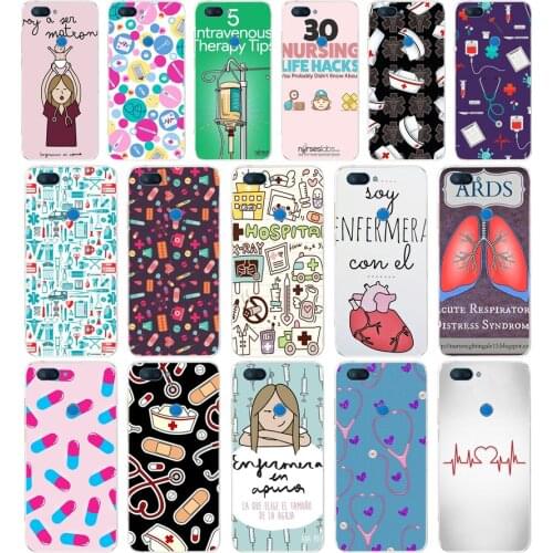 253FG Nurse Medical Medicine Health Soft Silicone Tpu Cover phone Case for xiaomi redmi mi 8 A1 A2 lite